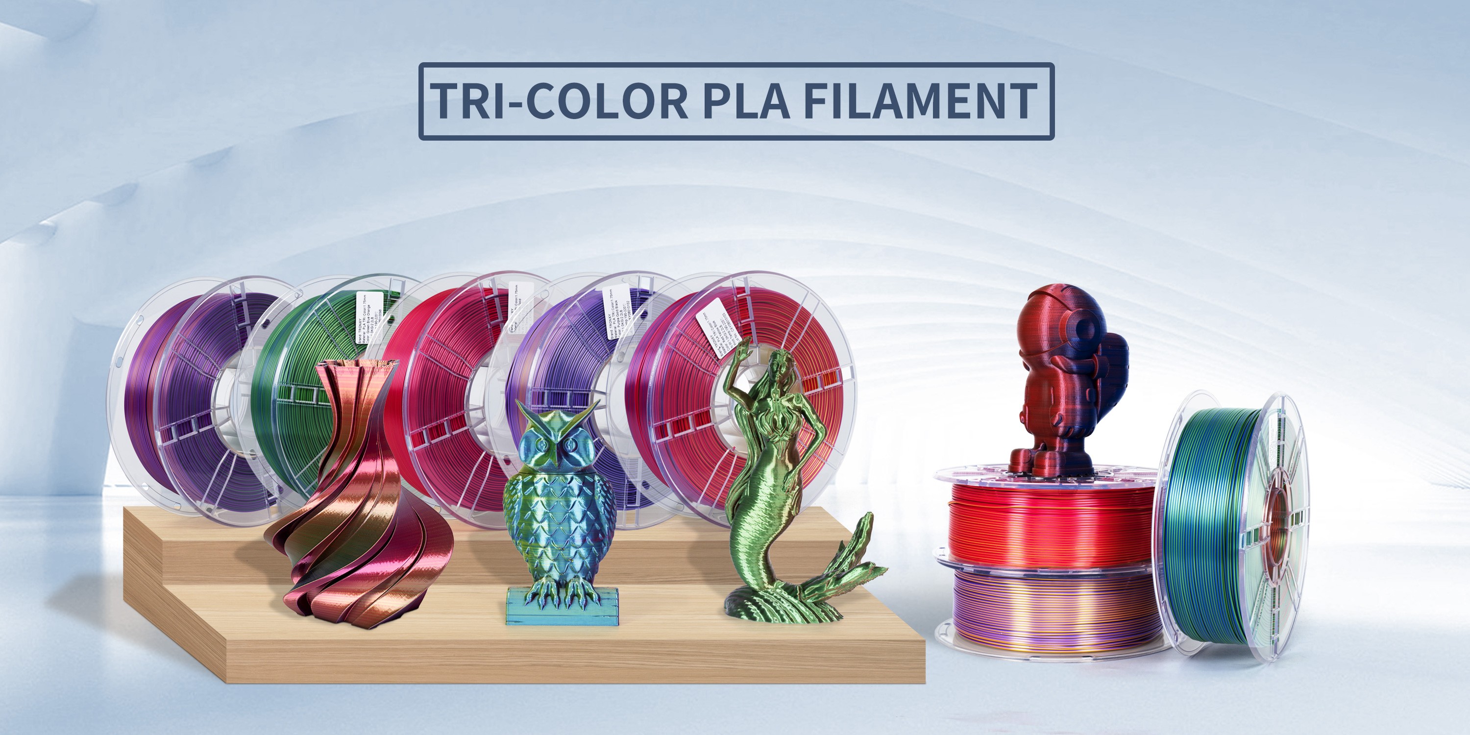 Revolutionizing 3D Printing with Tri-color PLA Filament: A Multifaceted Journey