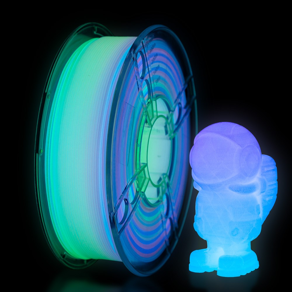 PLA Glow 3D Filament 1kg