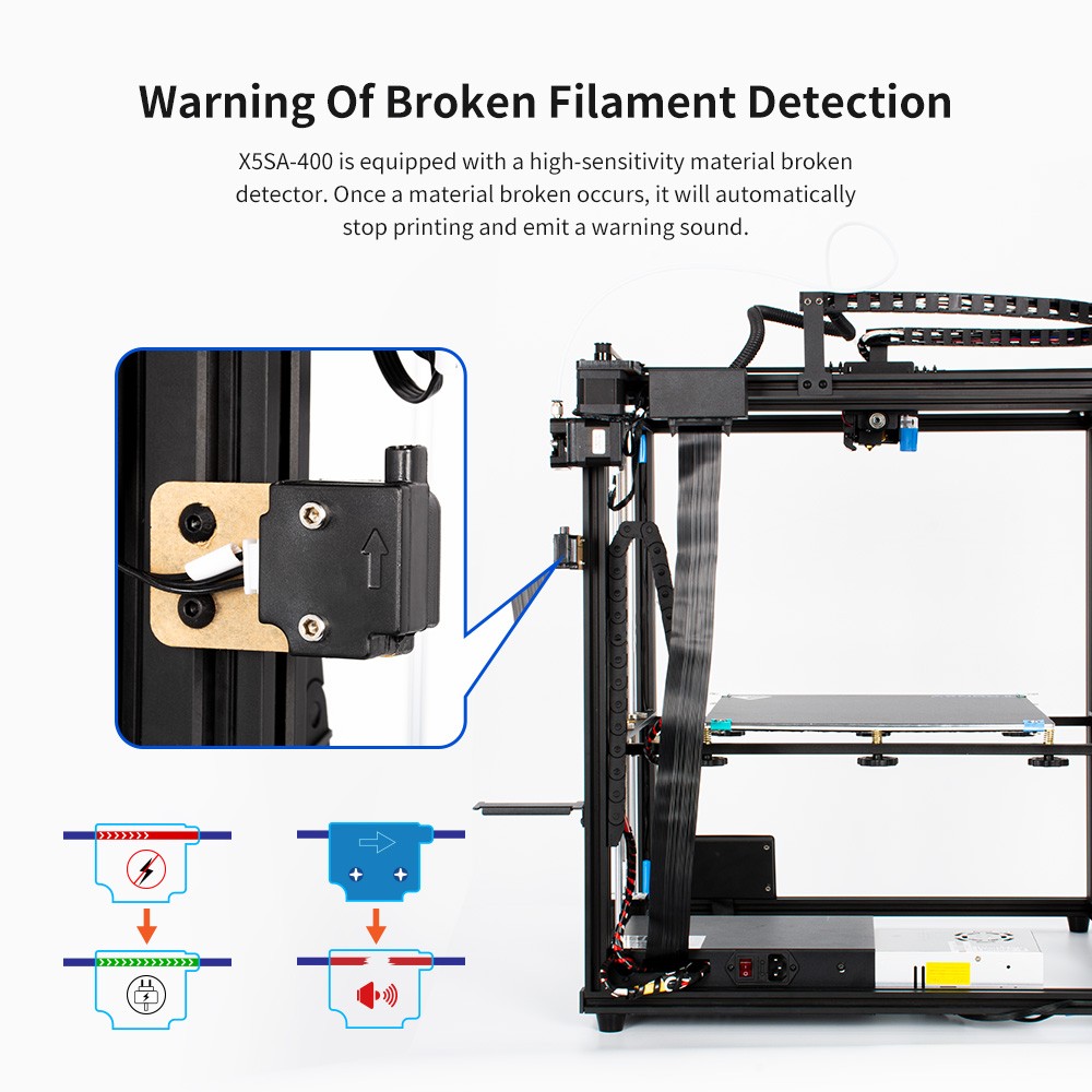 X5SA 400 3D PRINTER