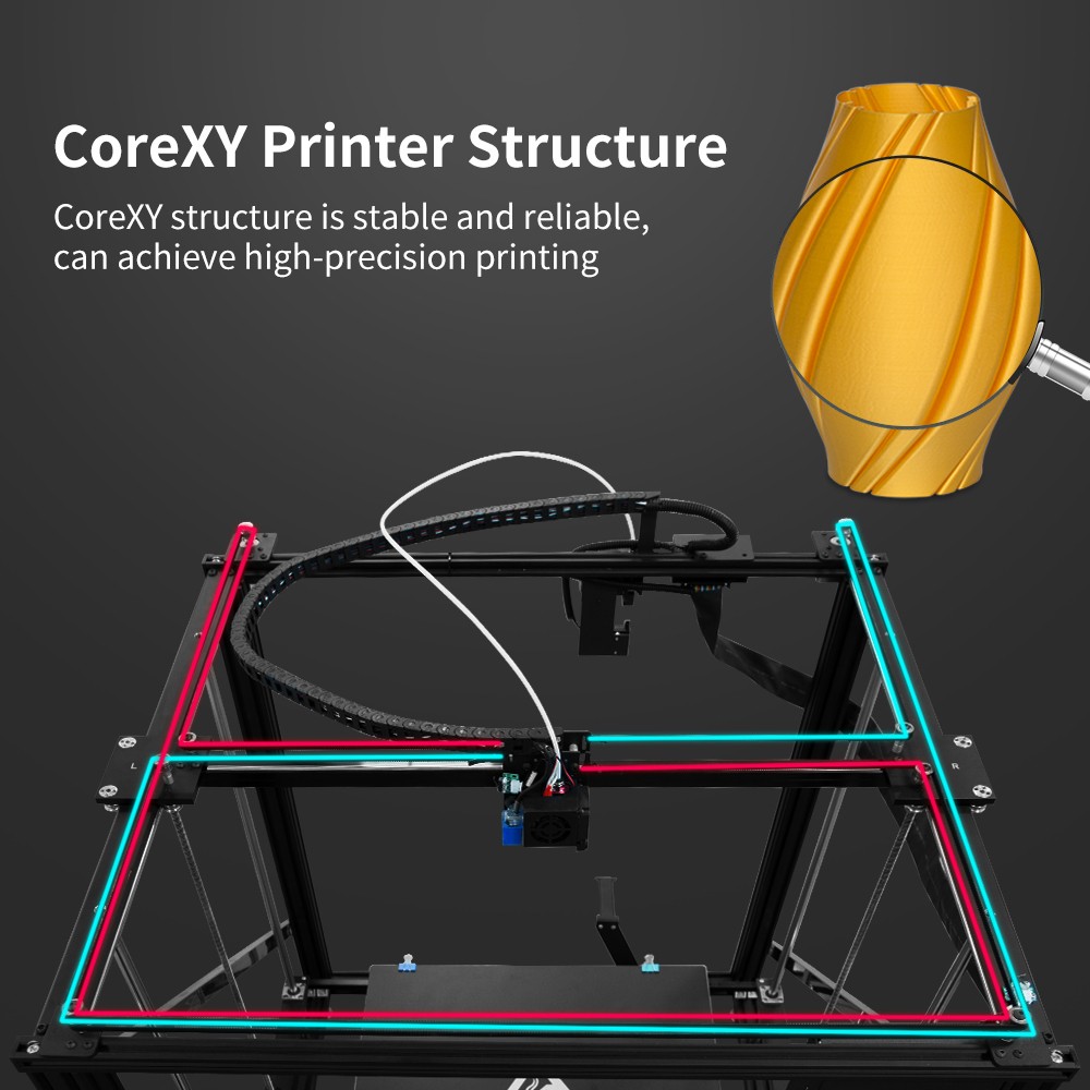 X5SA 500 PRO 3D PRINTER