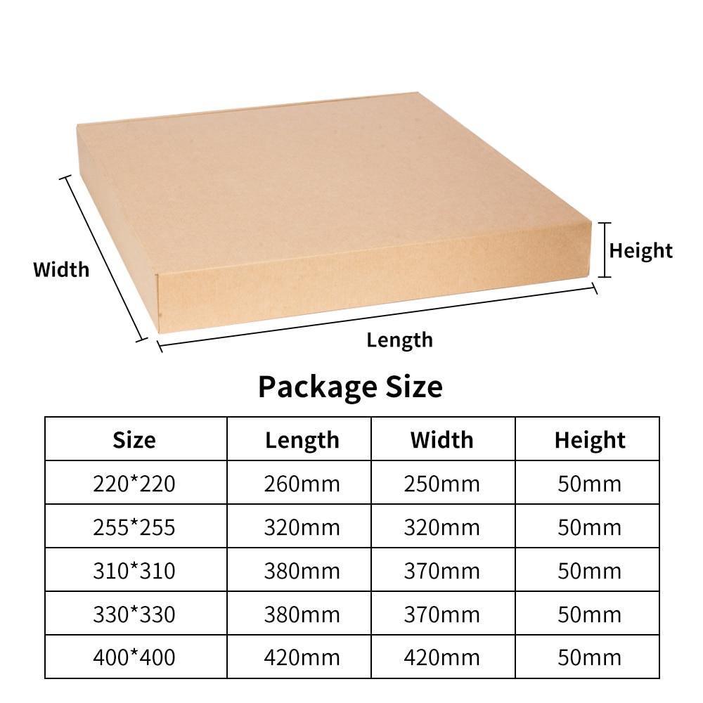 Lattice Glass Heated bed Plate 5 Sizes 3D Printer Parts & Accessorie for Hot Bed