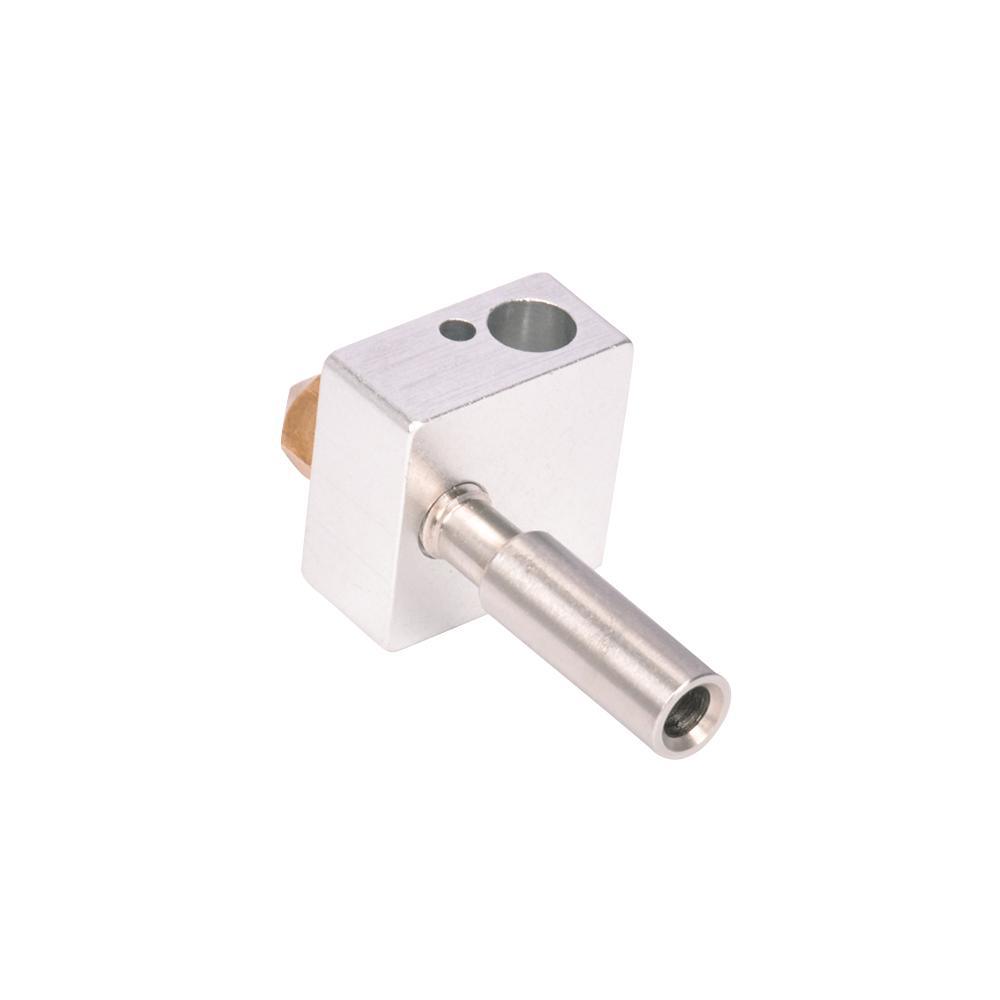 Aluminium Heated Block M6 Throat 0.4mm Nozzle Hotend for 1.75mm Filament