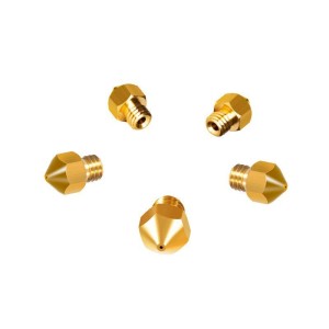 Tronxy MK8 Copper Nozzle with Extruder nozzle size 0.2mm 0.3mm 0.4mm(5pcs)