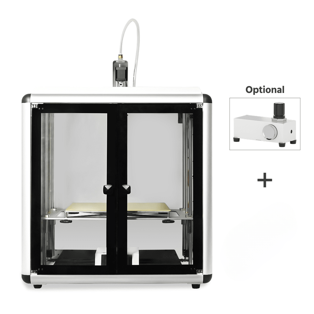 Tronxy Moore 3 PRO Large Enclosure Clay 3D Printer with  Air Compressor