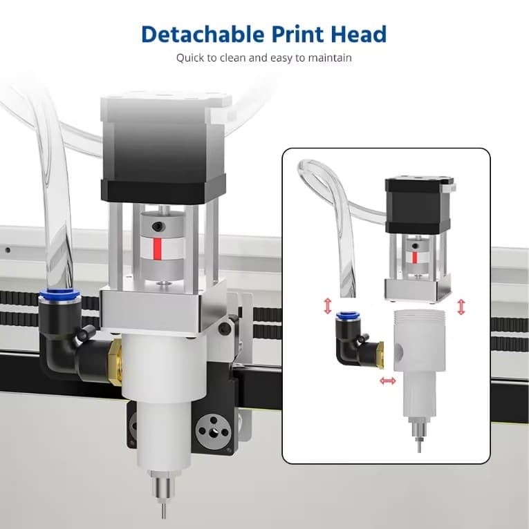 Moore 3 PRO Ceramic 3d Printer with Enclosure mud 330*330*380mm