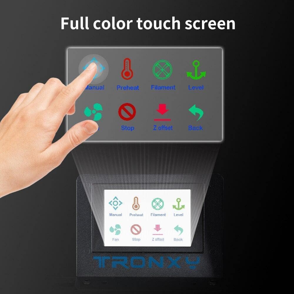 Tronxy Smart Controller Display 3.5 inch Touch Screen 3D Printer Parts and Accessories Suitable for XY-2 PRO/X5SA/X5SA-400/X5SA-500