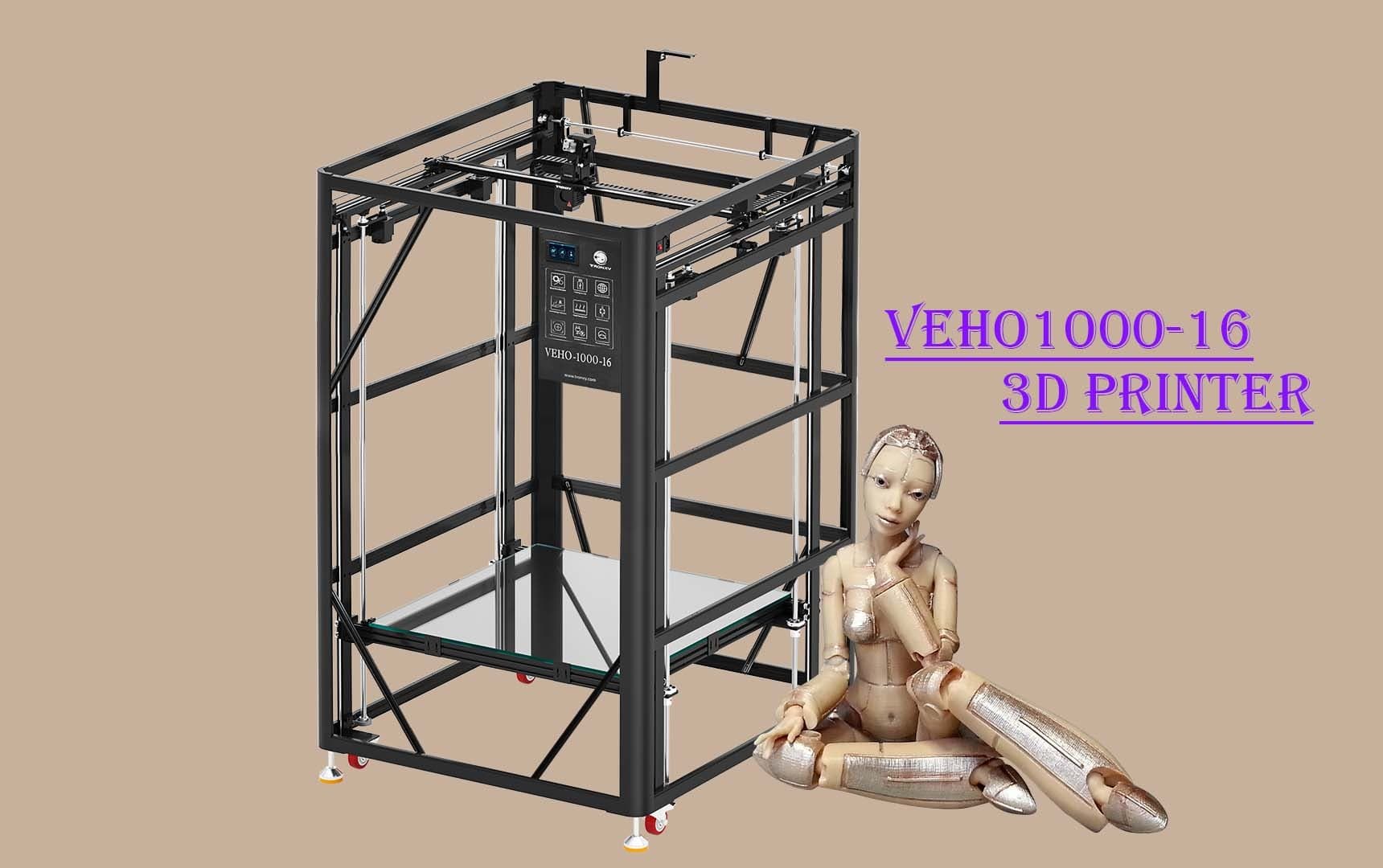 VEHO 1000-16 3D Printer: The Ultimate Choice for Creatives and Professionals