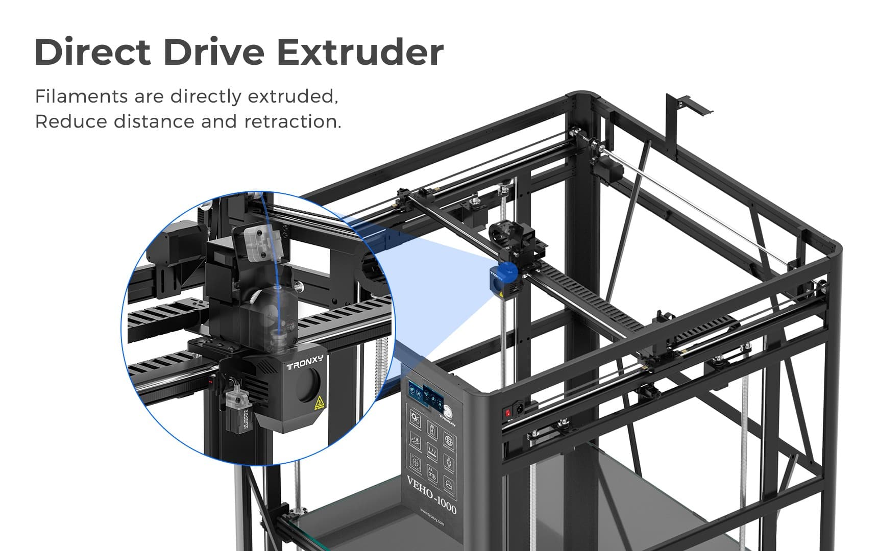 VEHO 1000 3D Printer: Precise Control, a New Chapter of Direct Extrusion