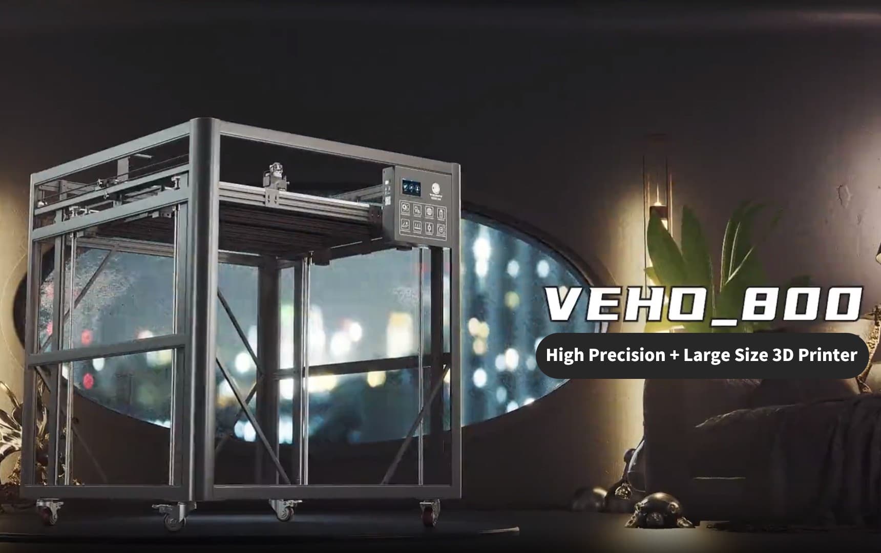 VEHO 800: A new Industrial Choice for Ultra-Large-Scale Direct-Drive 3D Printing