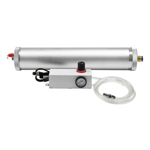 Aluminum material 1000ml 2000ml Aluminum Barrel Kit Clay Mud Feeding System pneumatic device - Barrel+air control valve