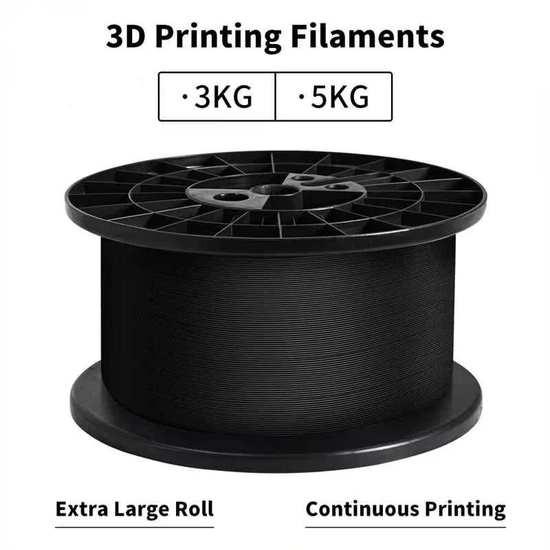 PLA 2.85mm Filament , White/Black, 3/5kg Spool