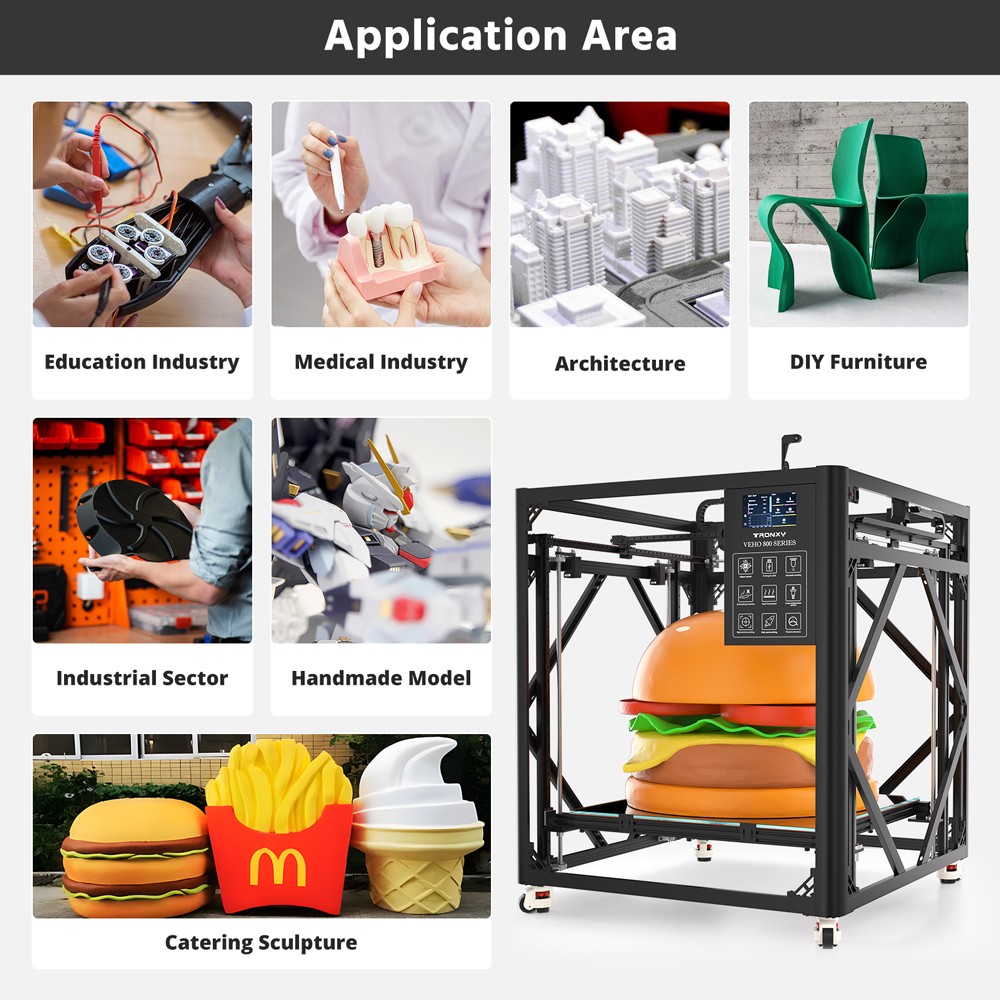 VEHO 800 PRO/VEHO 1000 PRO/VEHO 1000-16 PRO/VEHO 1000-20 PRO  Klipper 3D Printer