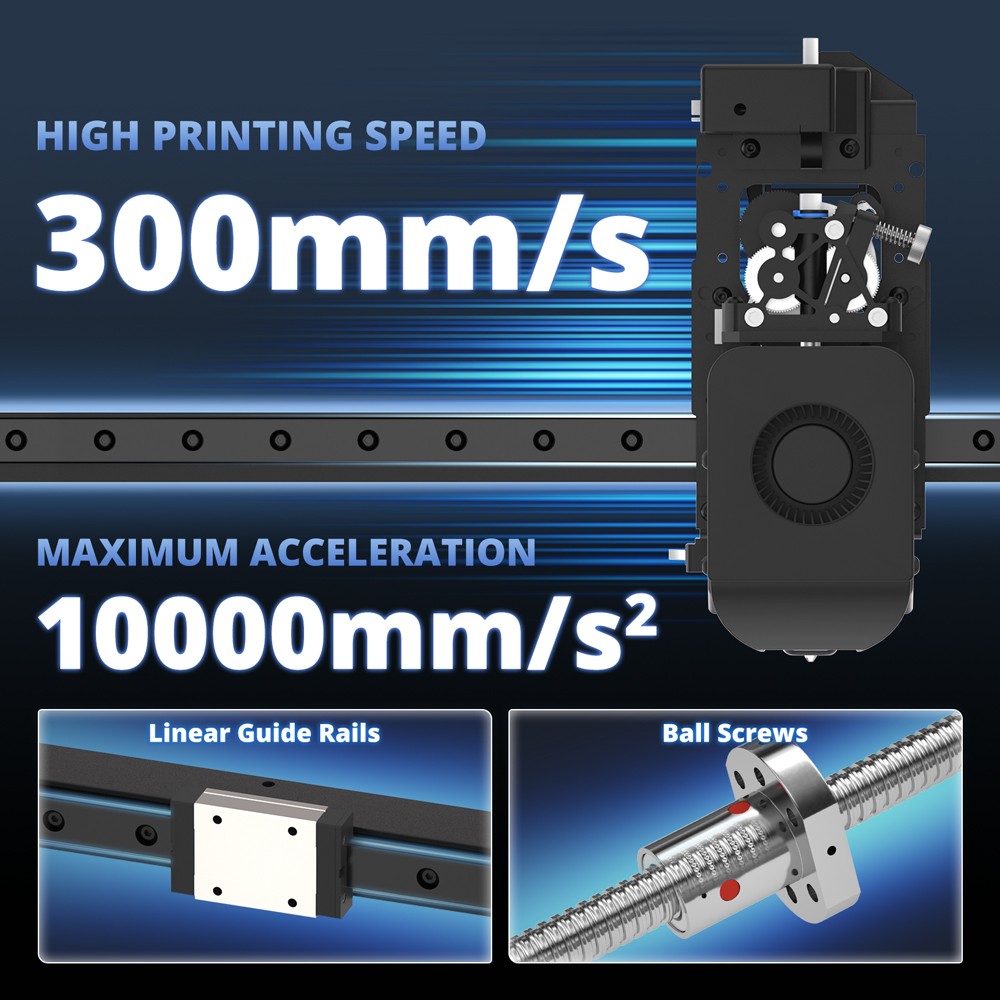 VEHO 800 PRO/VEHO 1000 PRO/VEHO 1000-16 PRO/VEHO 1000-20 PRO  Klipper 3D Printer