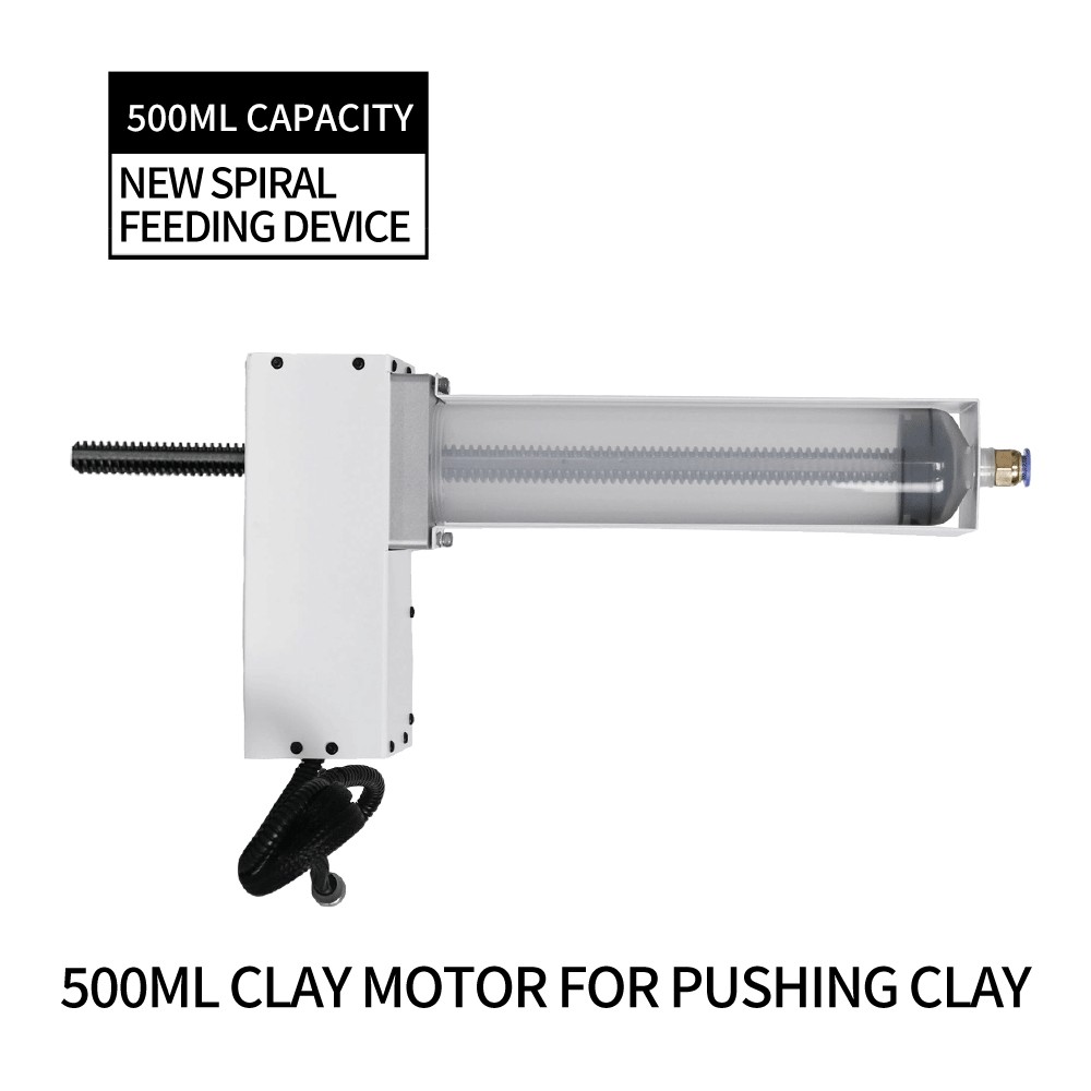 Tronxy Clay 3D Printer 500ml 1000ml Aluminum Barrel