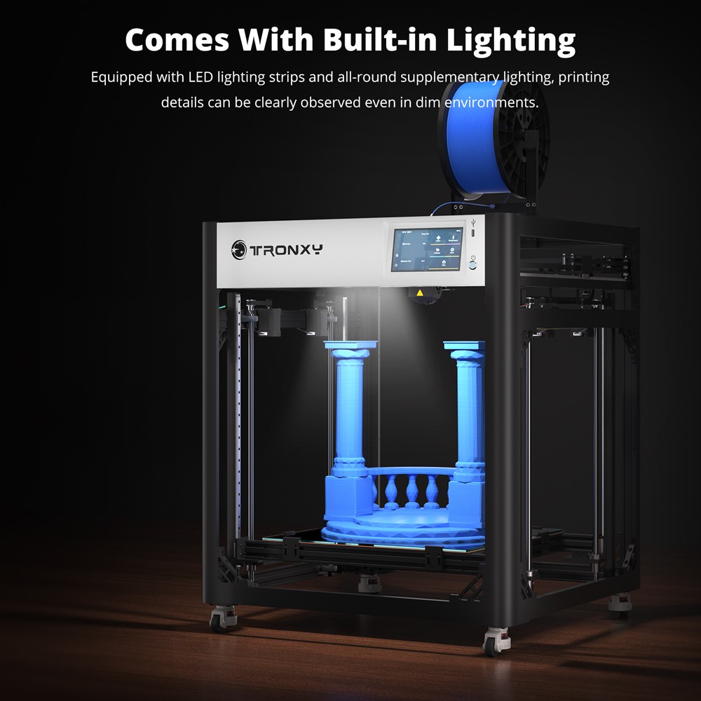 VEHO 500 PRO 3D Printer with Klipper Firmware,Support High Speed Printing