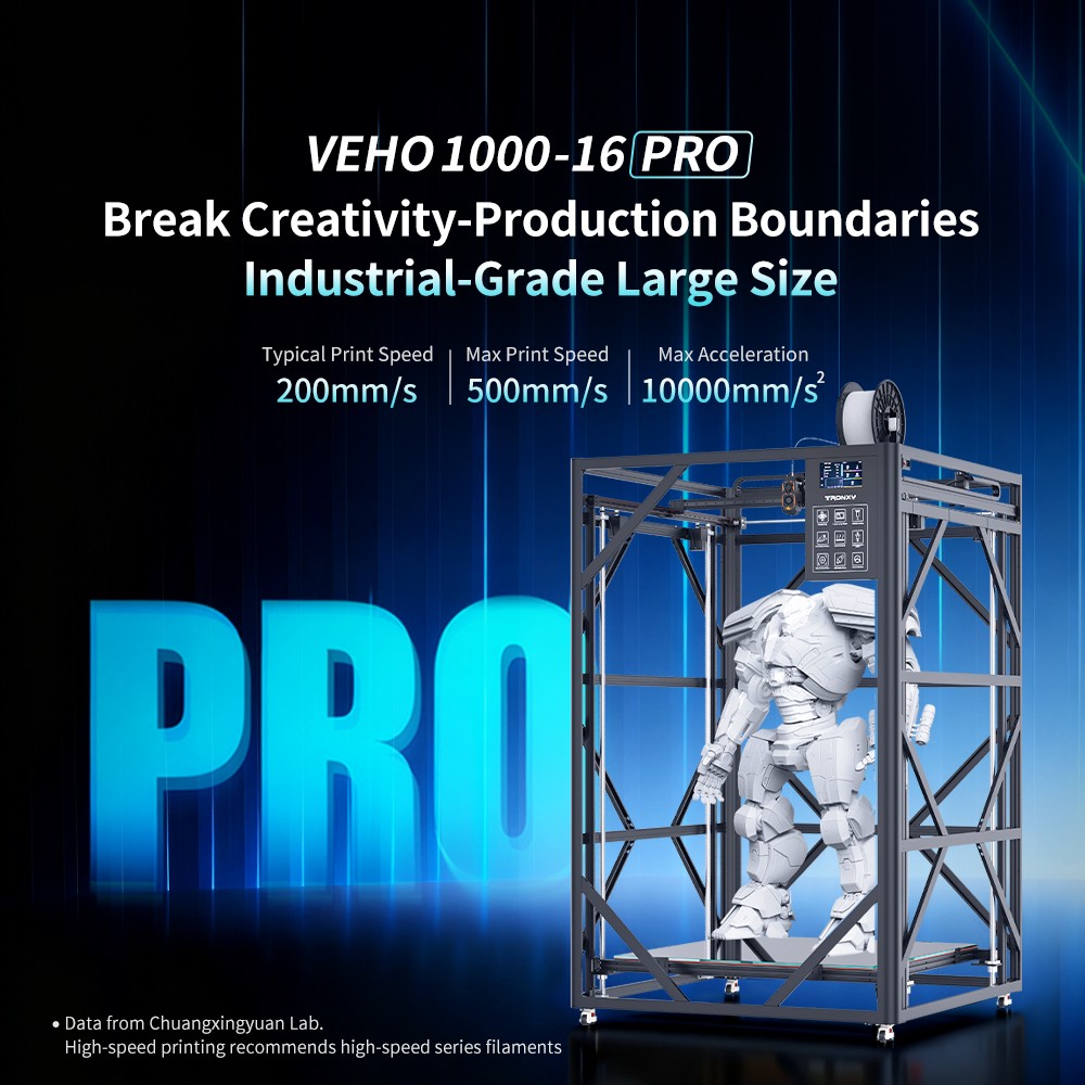 VEHO 1000-16 PRO Klipper 3D printer