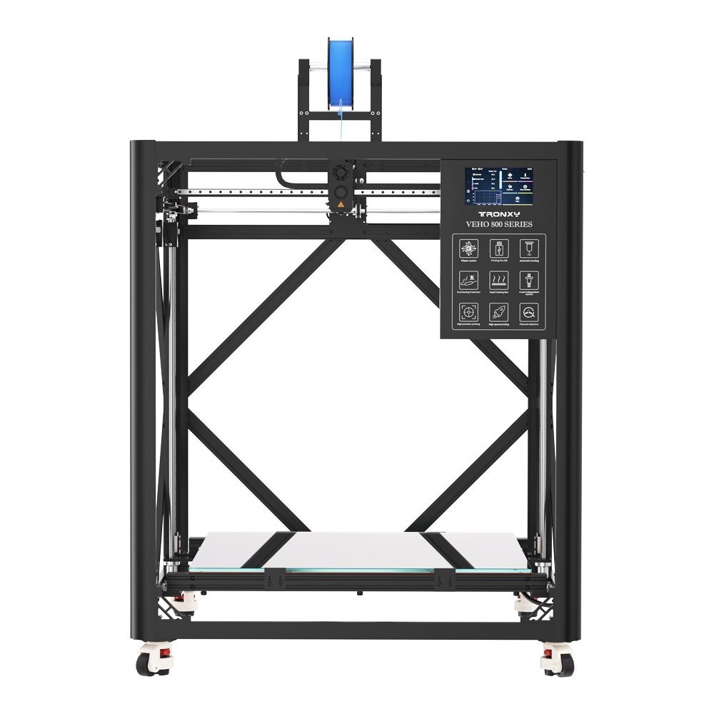 VEHO 800 PRO/VEHO 1000 PRO/VEHO 1000-16 PRO/VEHO 1000-20 PRO  Klipper 3D Printer,filament holder,VEHO mini,PETG 5kg 2.85mm black,PLA 3kg 2.85mm black