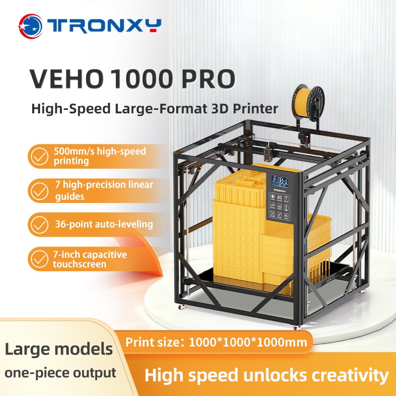 VEHO 1000 PRO with PEI 3D PRINTER