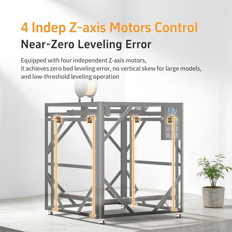 VEHO-800 PRO 3D Printer, with PEI  and Klipper Firmware,with Nozzle 1,75mm,Stock in eu warehouse.