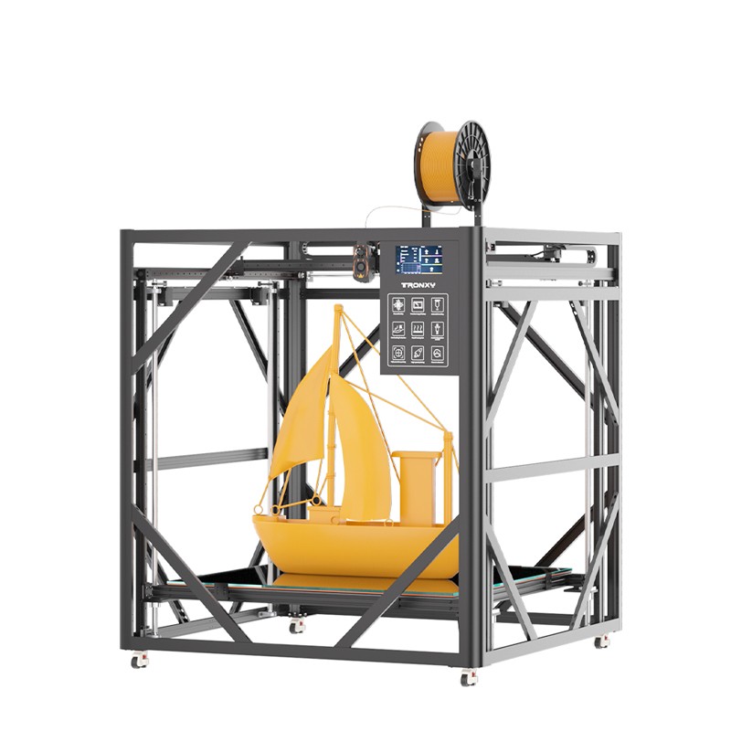 VEHO-800 PRO 3D Printer, with PEI  and Klipper Firmware,with Nozzle 1,75mm,Stock in eu warehouse.