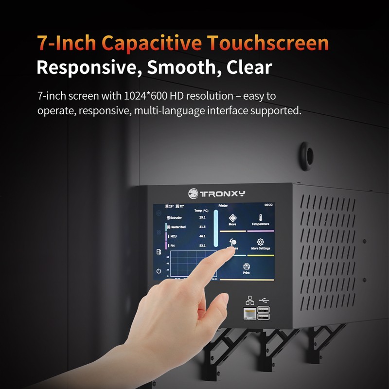 VEHO 800A Full-enclosure 3D Printer