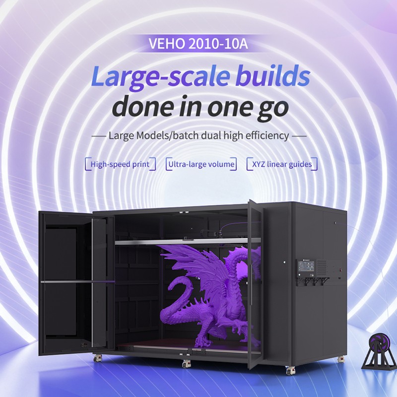 VEHO 2010-10A(2.85mm) 3D PRINTER