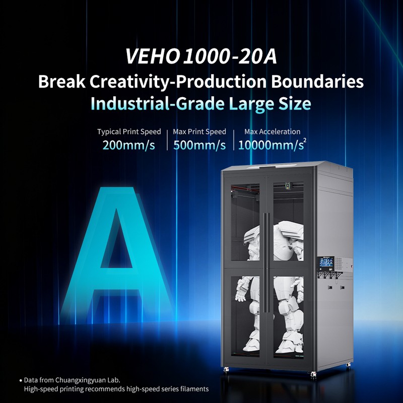 VEHO 1000-20A(2.85mm) 3D Printer