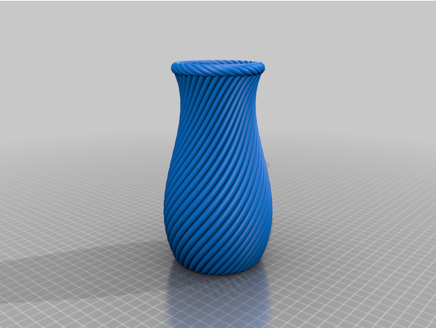 Rope ceramic vase