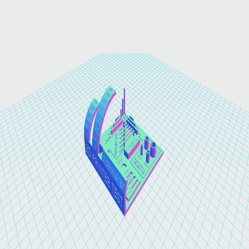 The most comprehensive machine testing model for 3D printer testing