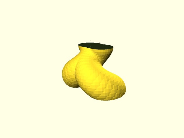 Ceramic Vase - spiral-node-hips