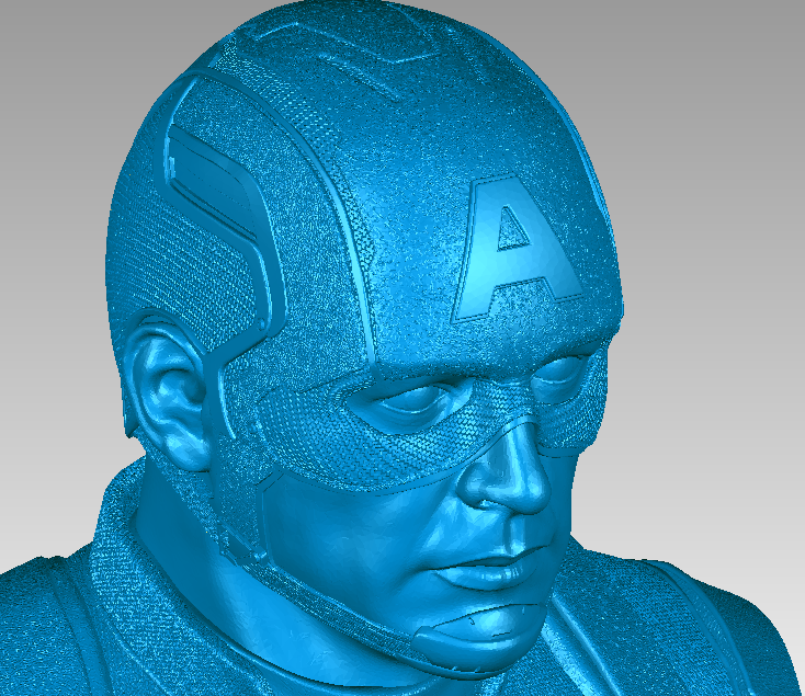 captain america bust