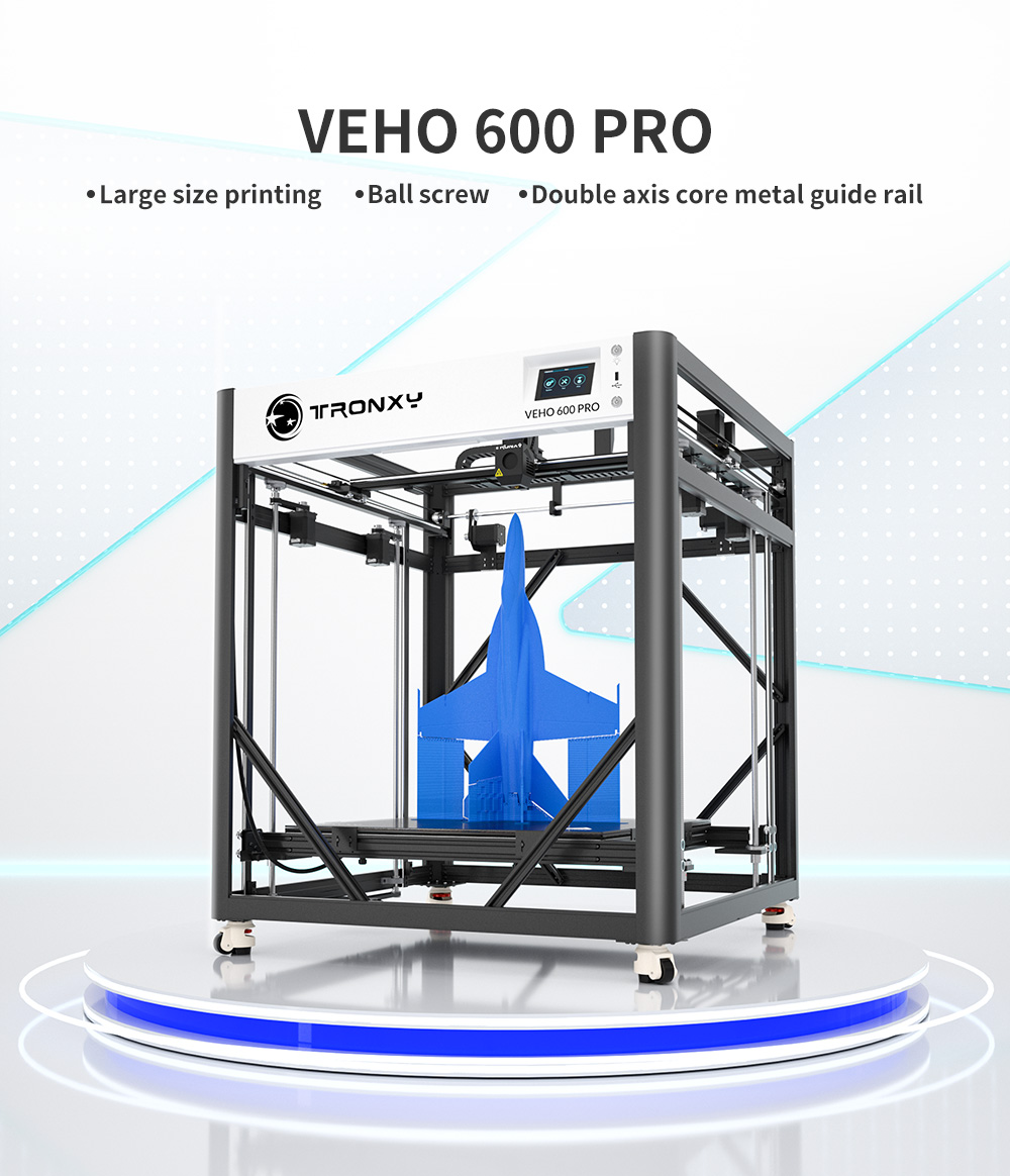 VEHO 600 PRO / VEHO 600 PRO V2 (kliper version) /VEHO 600 PRO V2 Enclosure 3D PRINTER