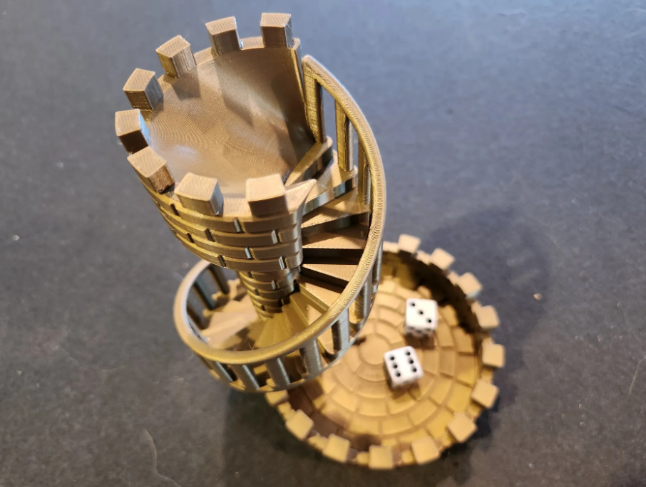 Dice Tower Castle Stairs