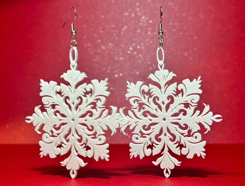 Snowflakes - Winter Earrings