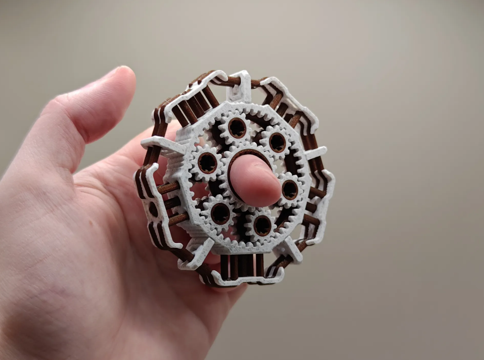 "Pipeline" Heavy Duty Planetary Gears Spinner