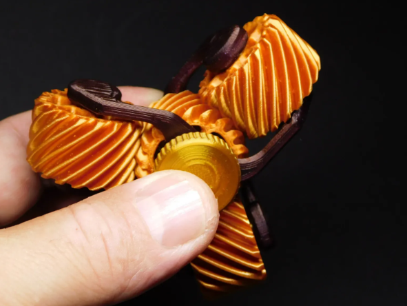 Triple Helical Gear Rotator