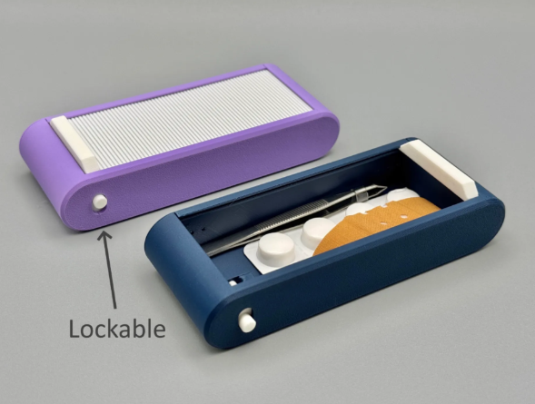 Lockable Sliding Cover Box V2 for Small Items