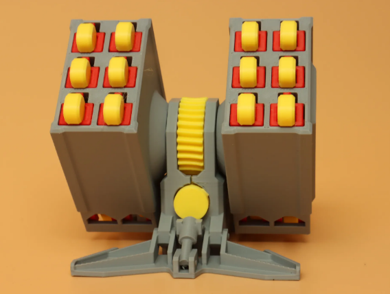 Missile turret toy