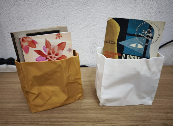 Paper bag container
