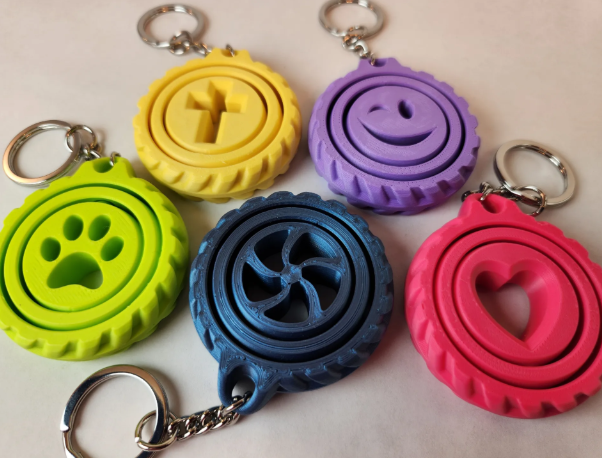 Gyro Keychain