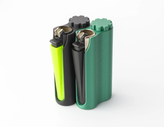 Lighter box with compartments