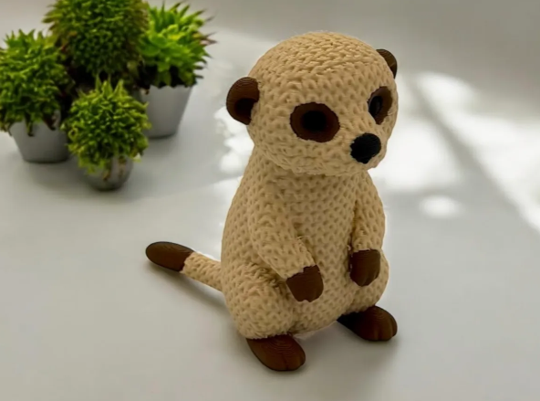 Pocket pet with movable joints - Red Panda