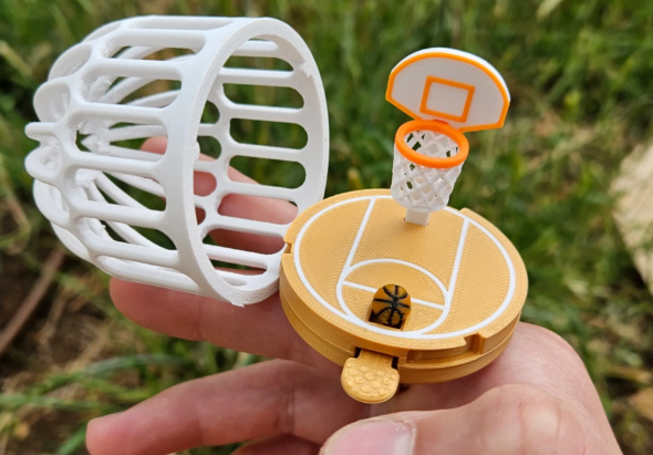 Mini Fingertip Basketball Court