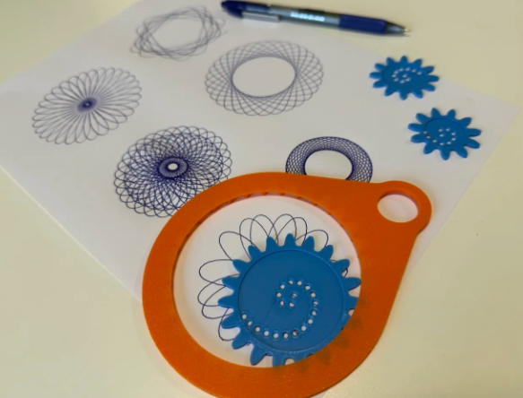 Geometric pattern drawing tools