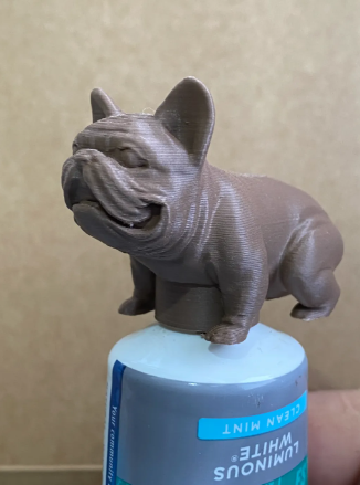 French Bulldog Toothpaste Cap