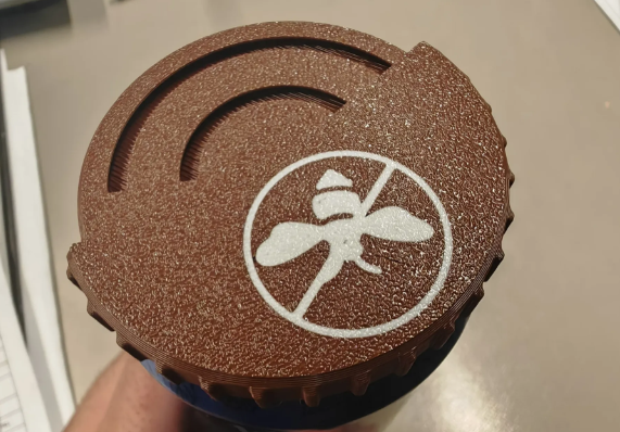 Wasp-proof can lid protectors (0.5L and 0.33L cans)