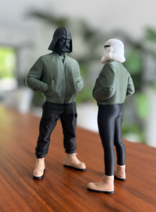 Darth Vader Scout Trooper Statue