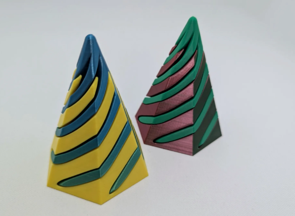 Spiral decompression toy V2