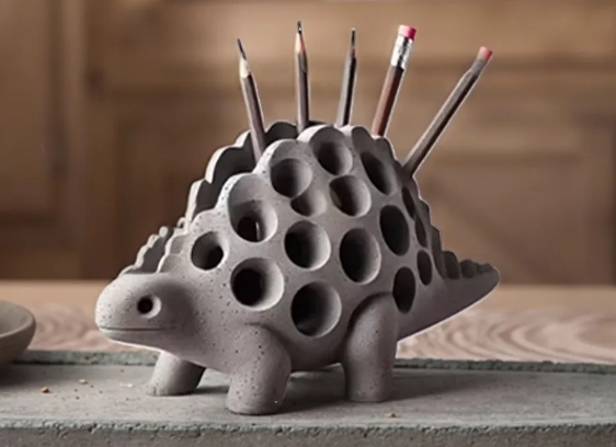Dinosaur Pen Holder