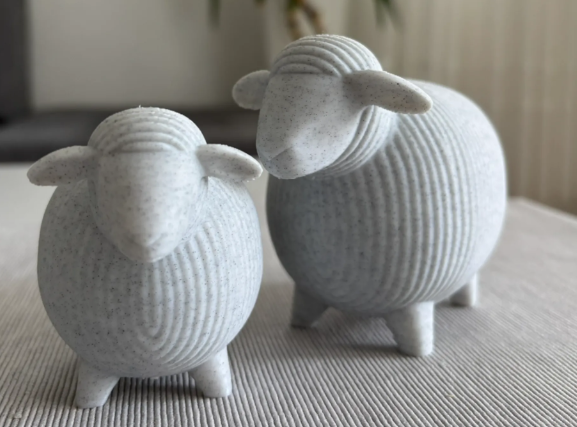 Modern simple sheep ornaments